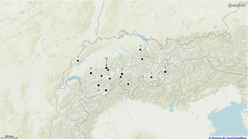 Alle Wanderungen map